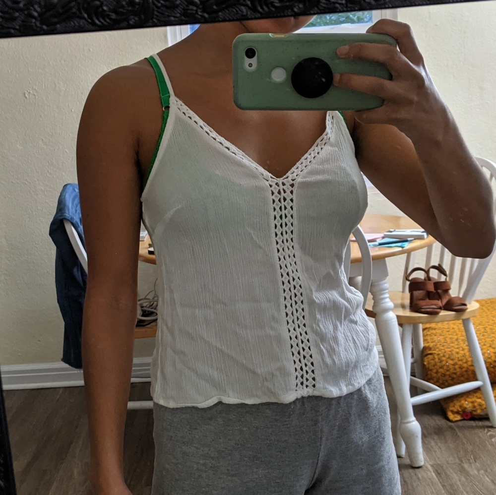 Lightweight cotton camisole spaghetti strap